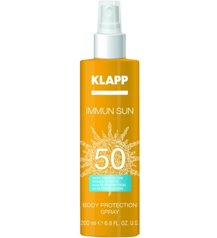 Klapp Cosmetics Immun Sun Body Protection Spray SPF 50 200 ml
