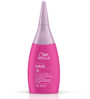 Wella Professionals Permanentes Styling Creatine+ Wave Perm Emulsion (N) Normales und wiederspenstiges Haar 75 ml