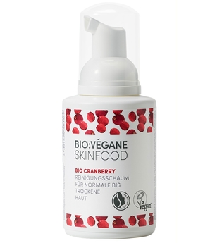 Bio Vegane Skinfood Produkte Cranberry - Reinigungsschaum 100ml Reinigungsschaum 100.0 ml