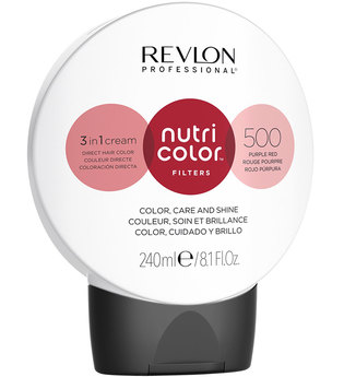 Revlon Professional Nutri Color Filters 3 in 1 Cream Nr. 500 - Purpurrot Haarbalsam 240.0 ml