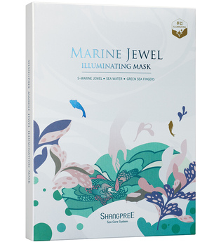 SHANGPREE Marine Jewel Illuminating Mask 30 ml (5-teilig)