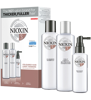 Wella Nioxin System 3 Colored Hair Light Thinning 3-Step-System Set Cleanser Shampoo 150 ml + Scalp Therapy Revitalizing Conditioner 150 ml + Scalp & Hair Treatment 40 ml 1 Stk.