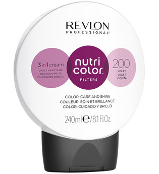 Revlon Professional Nutri Color Filters 3 in 1 Cream Nr. 200 - Violett Haarbalsam 240.0 ml