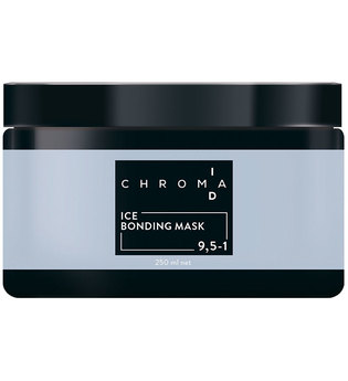 Schwarzkopf Chroma ID Bonding Color Mask 9.5-1 Eis für Anti-Gelb-Effekte auf hellblonden, silbernen oder weißen Grundlagen, 250 ml