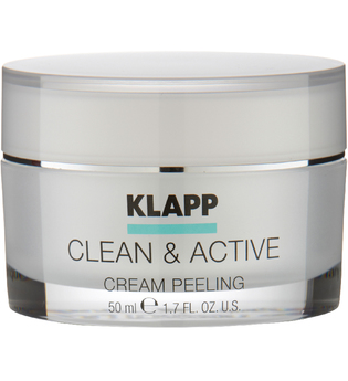 Klapp Cosmetics Clean & Active Cream Peeling 50 ml