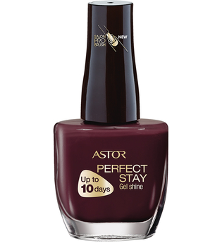 Astor Make-up Nägel Perfect Stay Gel Shine Nagellack Nr. 630 Intense Bordeaux 12 ml