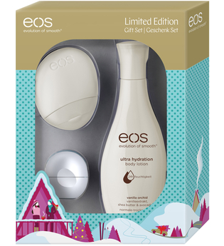 eos Lip Balm and Lotions Set White Edition