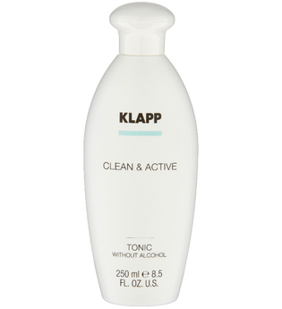 Klapp Clean & Active Tonic without Alcohol 250 ml Gesichtswasser