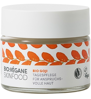 Bio:Végane Skinfood Bio Goji Tagespflege für anspruchsvolle Haut 50 ml Gesichtscreme