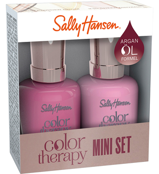 Sally Hansen Color Therapy Duo Pack Nagellack-Set  Pampered In Pink + Mauve Mantra