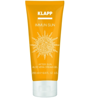 Klapp Immun Sun After Sun Aloe Vera Cream-Gel 200 ml After Sun Creme