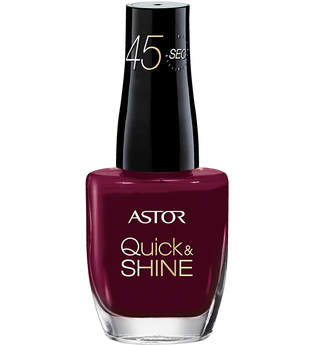 Astor Make-up Nägel Quick & Shine Nagellack Nr. 525 Loving Fuchsia 8 ml