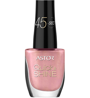 Astor Make-up Nägel Quick & Shine Nagellack Nr. 619 Pink Cupcake 8 ml