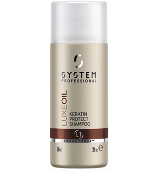 System Professional Energy Code Fibra Luxe Oil Keratin Protect Shampoo L1 50 ml
