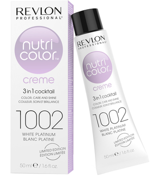 Revlon Professional Haarpflege Nutri Color Creme 1002 Platinweiss 50 ml