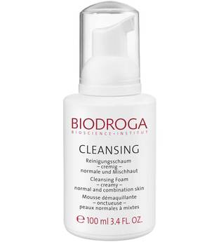 Biodroga Gesichtspflege Cleansing Reinigungsschaum für normale und Mischhaut 100 ml