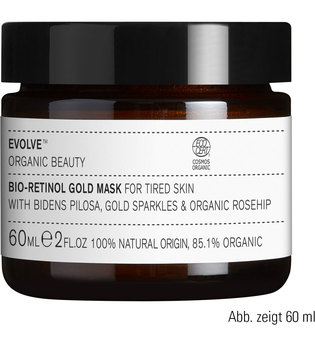 Evolve Organic Beauty Bio-Retinol Gold Mask 30 ml Gesichtsmaske