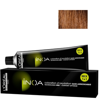 L'Oreal Professionnel Haarfarben & Tönungen Inoa Inoa Haarfarbe 7.35 Mittelblond Gold Mahagoni 60 ml