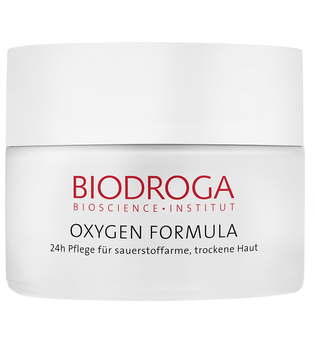 Biodroga Gesichtspflege Oxygen Formula 24h Pflege für sauerstoffarme, trockene Haut 50 ml