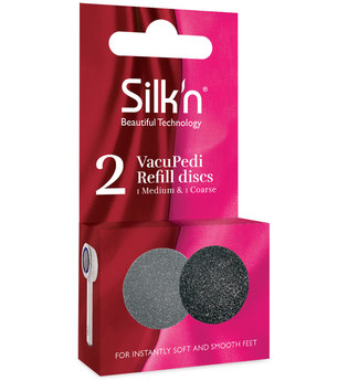 Silk'n Hornhautentferner Ersatzschleifscheiben, Packung, 2-St., medium & grob