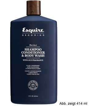 Esquire Grooming Herren Haar- und Bartpflege The 3-in-1 Shampoo, Conditioner & Bodywash 89 ml