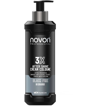 Novon Professional Aftershave 3x Black Fire 400 ml