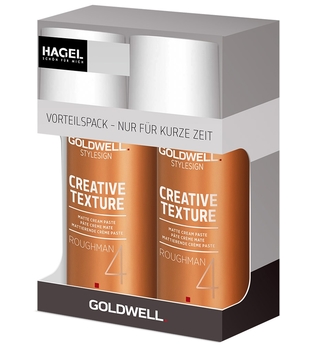 Aktion - Goldwell StyleSign Creative Texture Roughman 2 x 100 ml Haarpflegeset