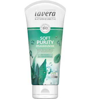 lavera Bio-Alge & Bio-Wasserminze Pflegedusche Soft Purity Körpermilch 200.0 ml
