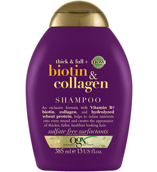 Ogx Biotin & Collagen Shampoo Haarshampoo 385.0 ml