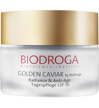 Biodroga Anti-Aging Pflege Golden Caviar Radiance & Anti-Age Tagespflege LSF 10 50 ml