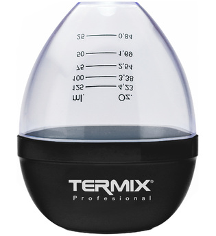 Termix Shaker schwarz mit Mess-Skala 25 - 125 ml Friseurzubehör
