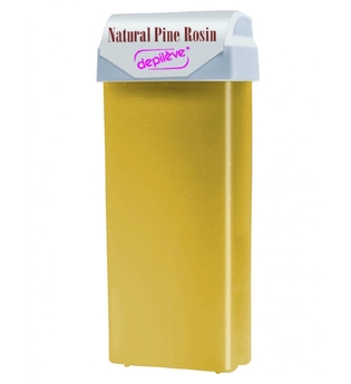 depileve Wachspatrone Pine Rosin Wax mit breitem Rollaufsatz 100 ml