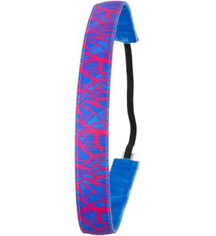 Ivybands Anti-Rutsch Haarband Neon Special Pink Blue / 1,6 cm breit