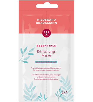 HILDEGARD BRAUKMANN Essentials Erfrischungs Maske Feuchtigkeitsmaske 14.0 pieces