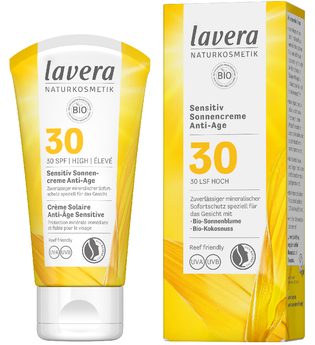 lavera Sun Sensitive Sensitiv Sonnencreme - Anti-Age LSF30 50ml Sonnencreme 50.0 ml