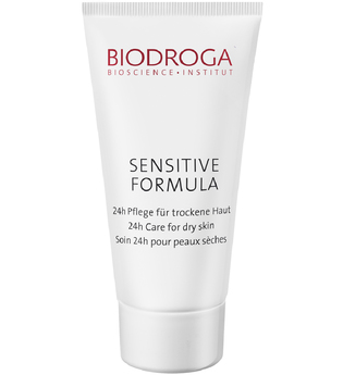 Biodroga Gesichtspflege Sensitive Formula 24h Pflege für trockene Haut 50 ml