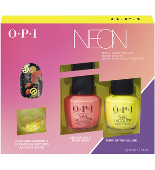 OPI PUMP Neon Collection Nail Art Duo #2 2 x 15ml - Limited Edition