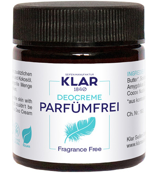 Klar Seifen Parfümfrei Deodorant 30.0 ml