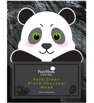 PureHeals - Gesichtsmaske - Pore Clear Black Charcoal Mask