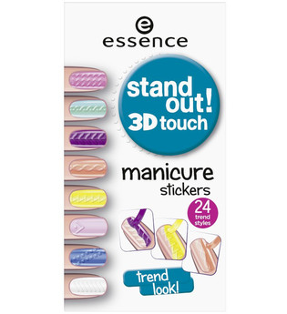 essence - Nagelsticker - stand out! 3D touch manicure stickers 01 - stand out from the crowd