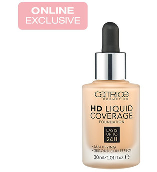 Catrice Teint Make-up HD Liquid Coverage Foundation Nr. 005 Ivory Beige 30 ml