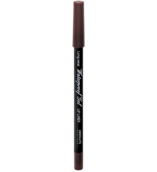 Absolute New York Make-up Lippen Long Wear Waterproof Gel Lip Liner NFB 71 Chocolate 1 Stk.