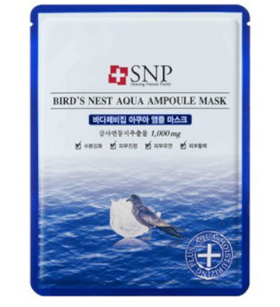 SNP - Gesichtsmaske - Bird's Nest Aqua Ampoule Mask
