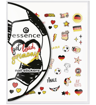 essence - Nagelsticker - get loud, germany! - nail stickers 01 - toooor!!!