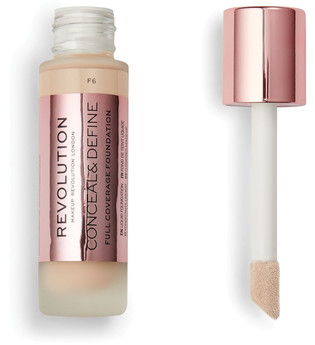Makeup Revolution - Foundation - Conceal & Define Foundation F6