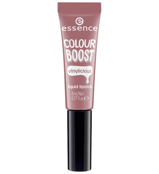 Essence Lippen Lippenstift & Lipgloss Colour Boost Vinylicious Liquid Lipstick Nr. 04 Woody Rosy 8 ml