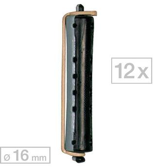 Efalock Dauerwellwickler lang Schwarz/Grau Ø 16 mm, Pro Packung 12 Stück