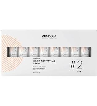 Indola Innova Root Activating Lotion Packung mit 8 x 7 ml