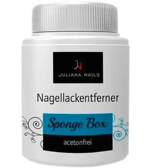Juliana Nails Nagellackentferner Sponge Box 75 ml