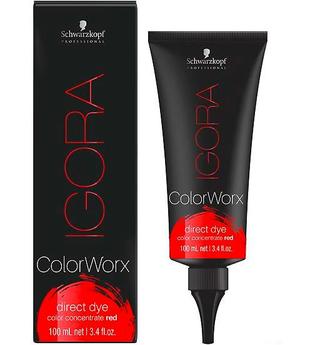 Schwarzkopf Professional Haarfarben Color Worx Direct Dye Color Concentrate Rot 100 ml
